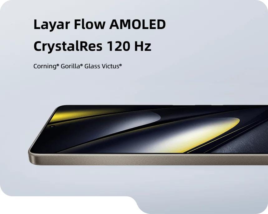 DotDisplay AMOLED Flow 6,67 CrystalRes 1,5K