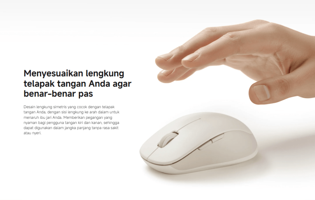 Alasan kenapa memilih Xiaomi Dual-mode Wireless Mouse 2-PostingMart com