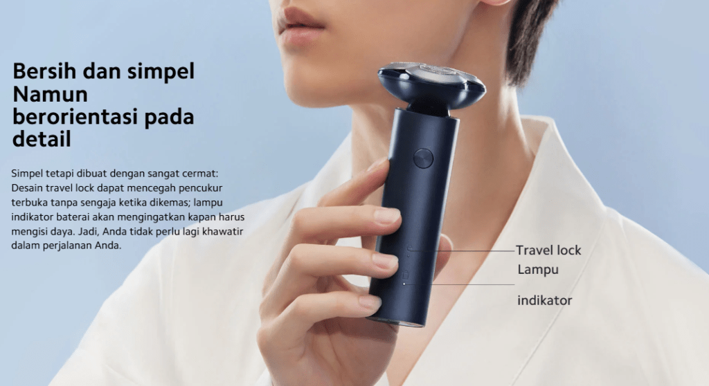 Cara Penggunaan yang simpel dari Xiaomi Electric Shaver S101-PostingMart com