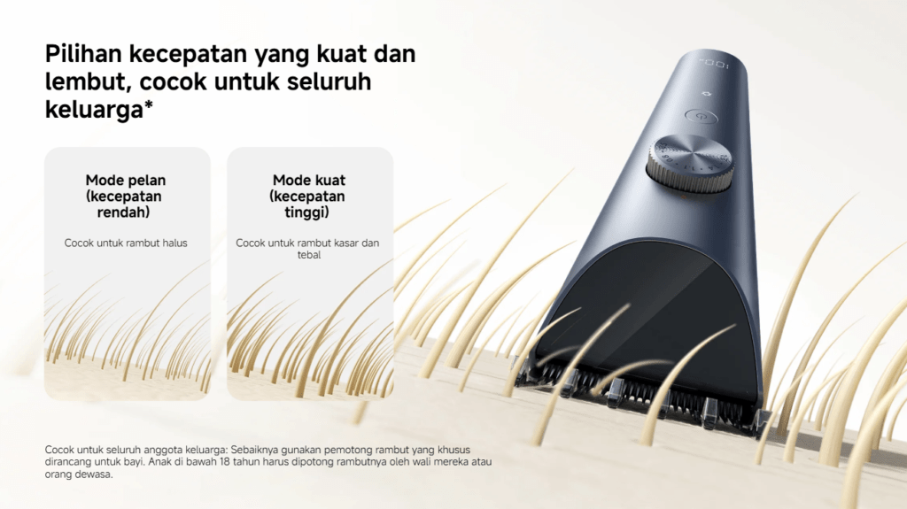 Fitur Utama Xiaomi Hair Clipper 2-PostingMart com (4)