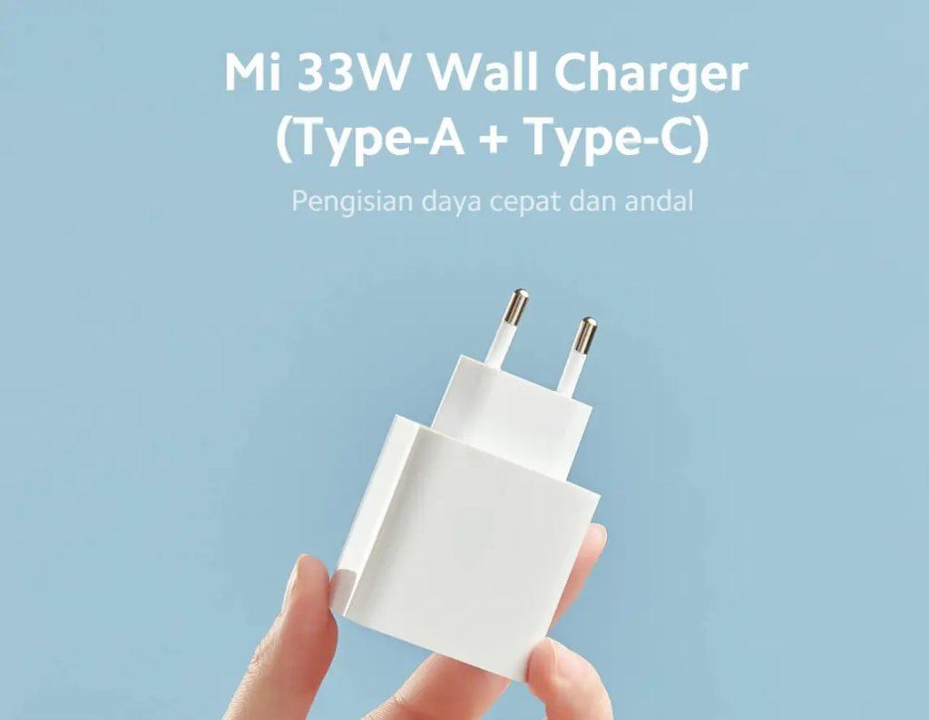 Mi 33W Wall Charger (Type-A + Type-C)-Postingmart com