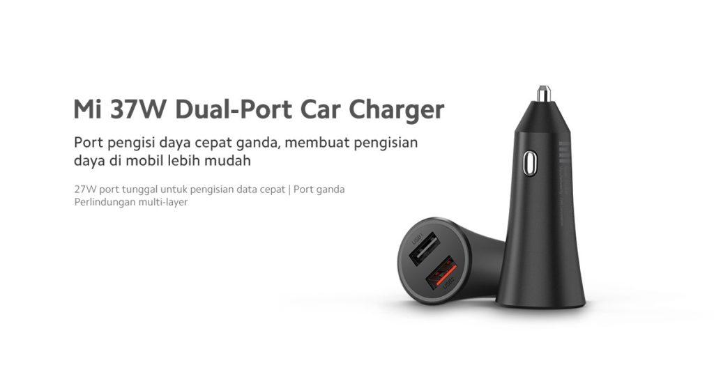 Mi 37W Dual-Port Car Charger-postingmart.com