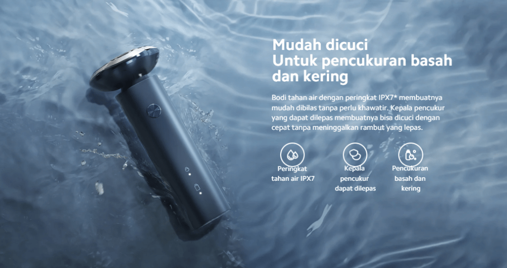 Perawatan dan Pemeliharaan-Xiaomi Electric Shaver S101-PostingMart com