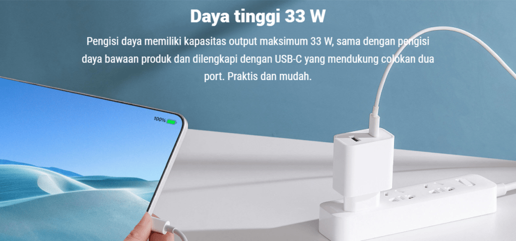 Mi 33W Wall Charger (Type-A + Type-C)-Postingmart com