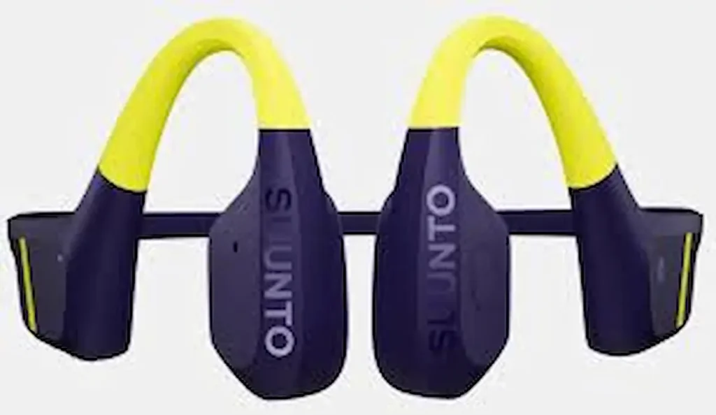 suunto aqua lime blue headphones