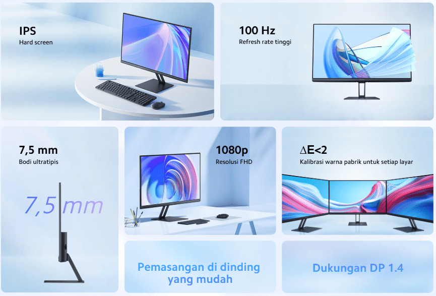 Spesifikasi Xiaomi Monitor A24i-PostingMart com